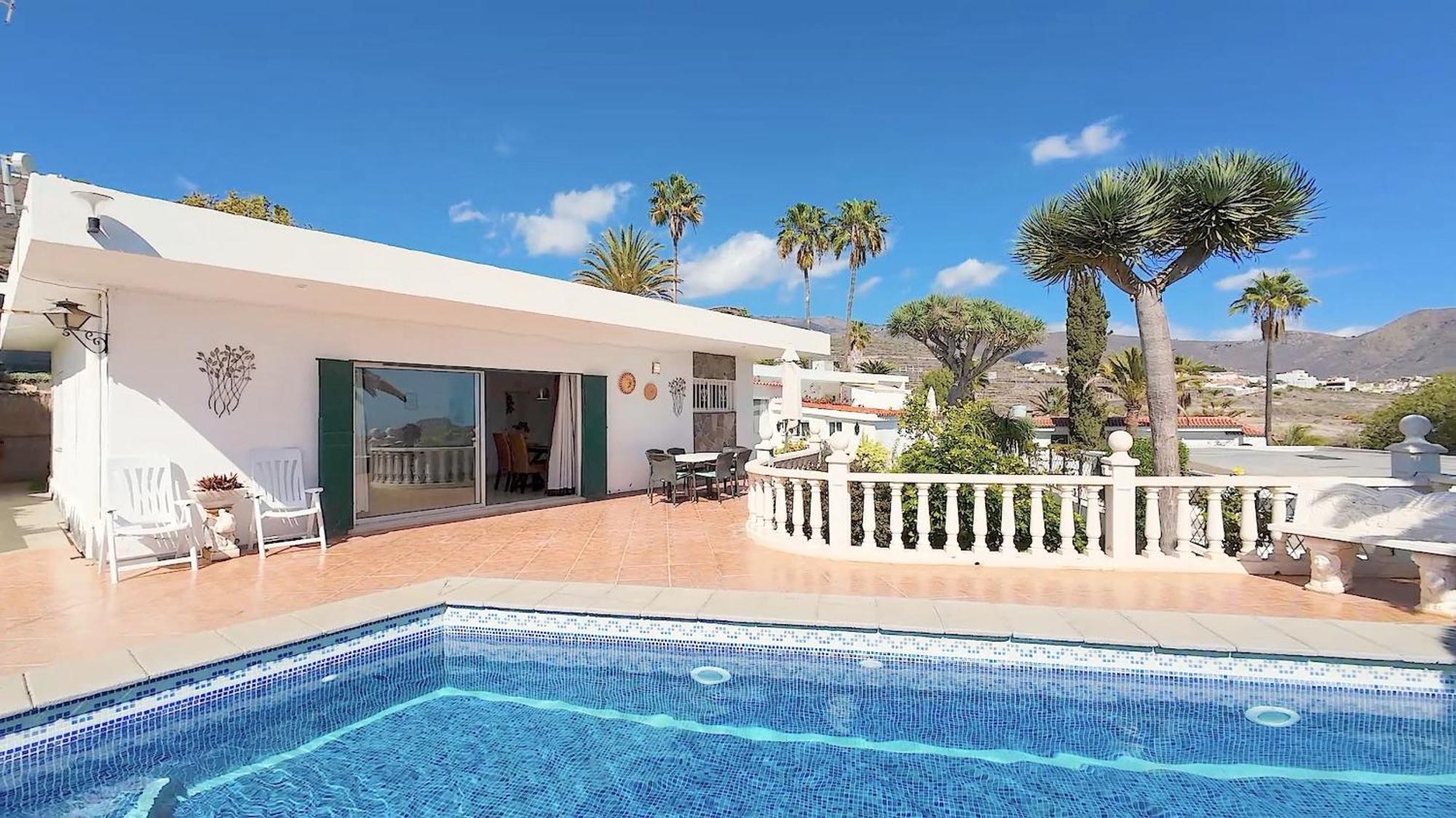 Detached Villa, Private Pool Only 10 Minutes Los Cristianos Valle de San Lorenzo Bagian luar foto